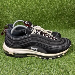 Nike Men’s Air Max 97 Black White Red Sneakers Size 12 312834-008